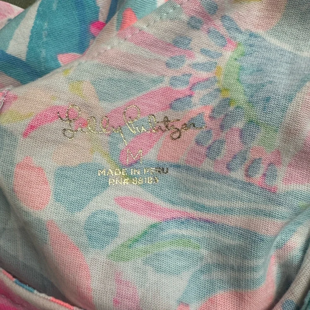 Lilly Pulitzer Ruffled V-Neck‎ Shift Dress - Picture 5 of 6